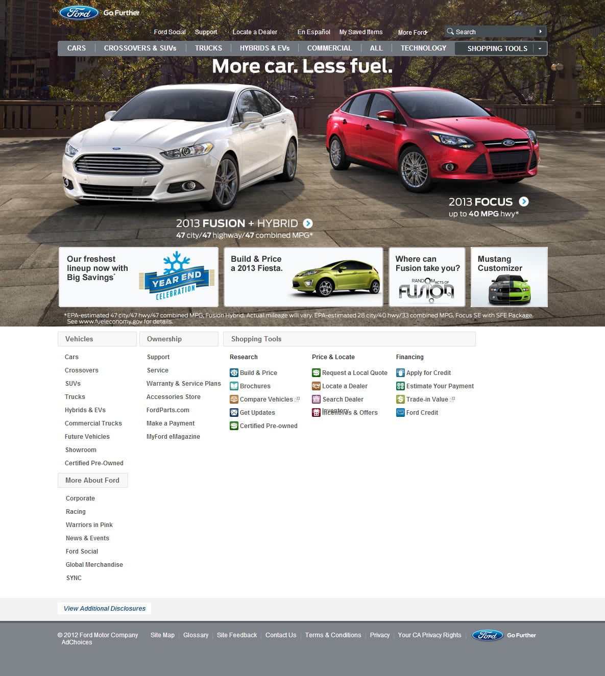 福特汽车官方网站