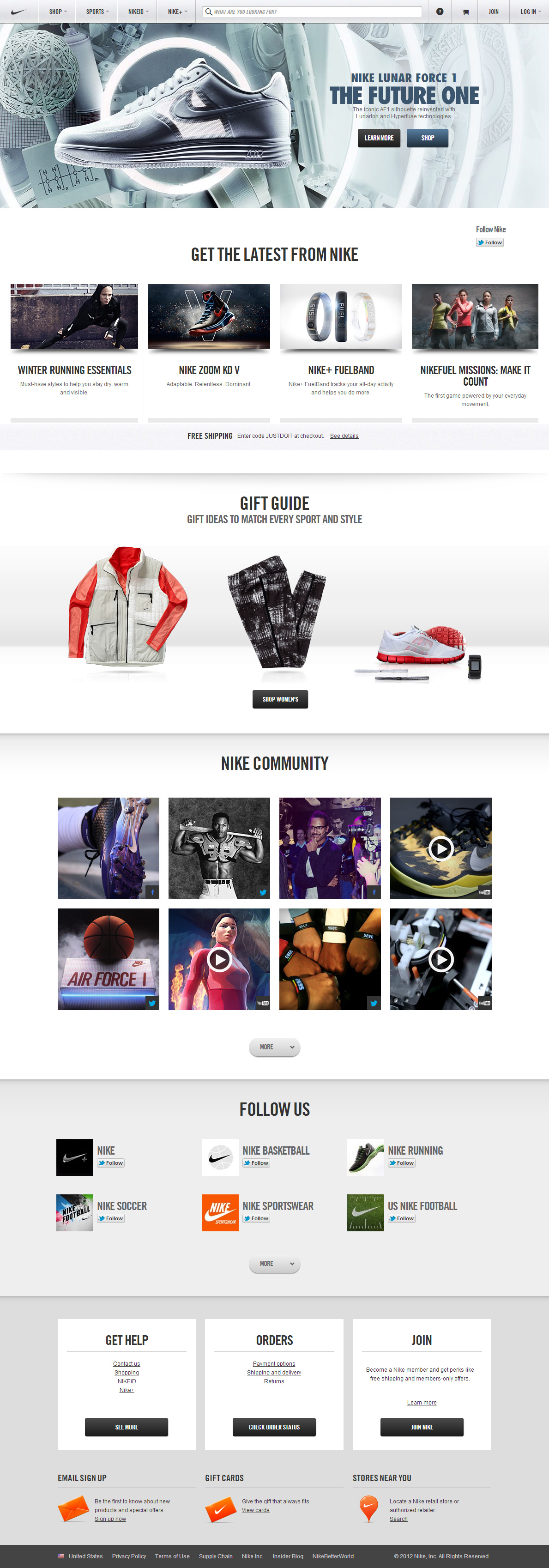 Nike（耐克）品牌官方网站