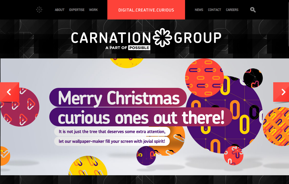 CarnationGroup提供超过15年的数字创造性的解决方案。