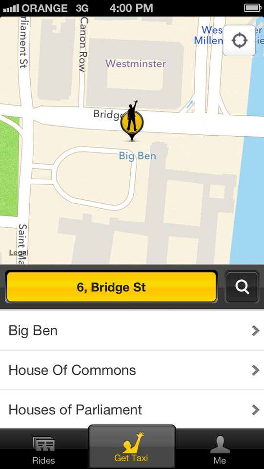 GetTaxi - 伦敦出租车应用1
