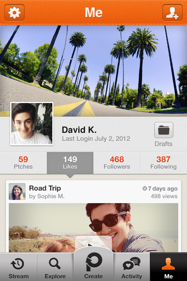 旅游个人信息页app应用程序设计