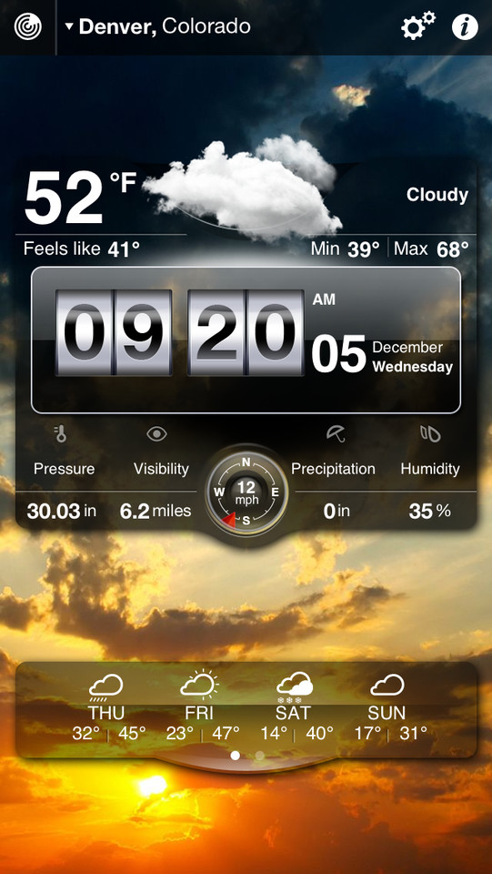 实时天气app应用程序设计2
