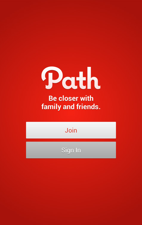 Path (revamped)安卓系统界面设计欣赏