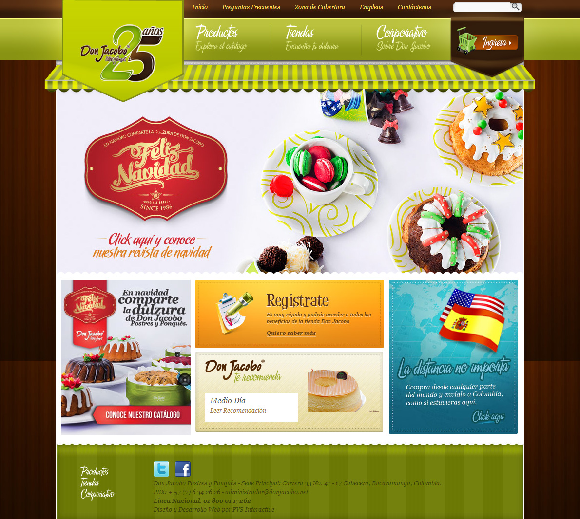 DON JACOBO PONQUES甜品网站