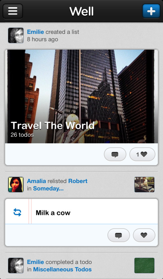 Well社交APP应用程序界面设计欣赏