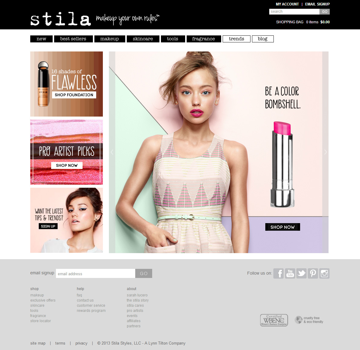 诗狄娜化妆品官方网站