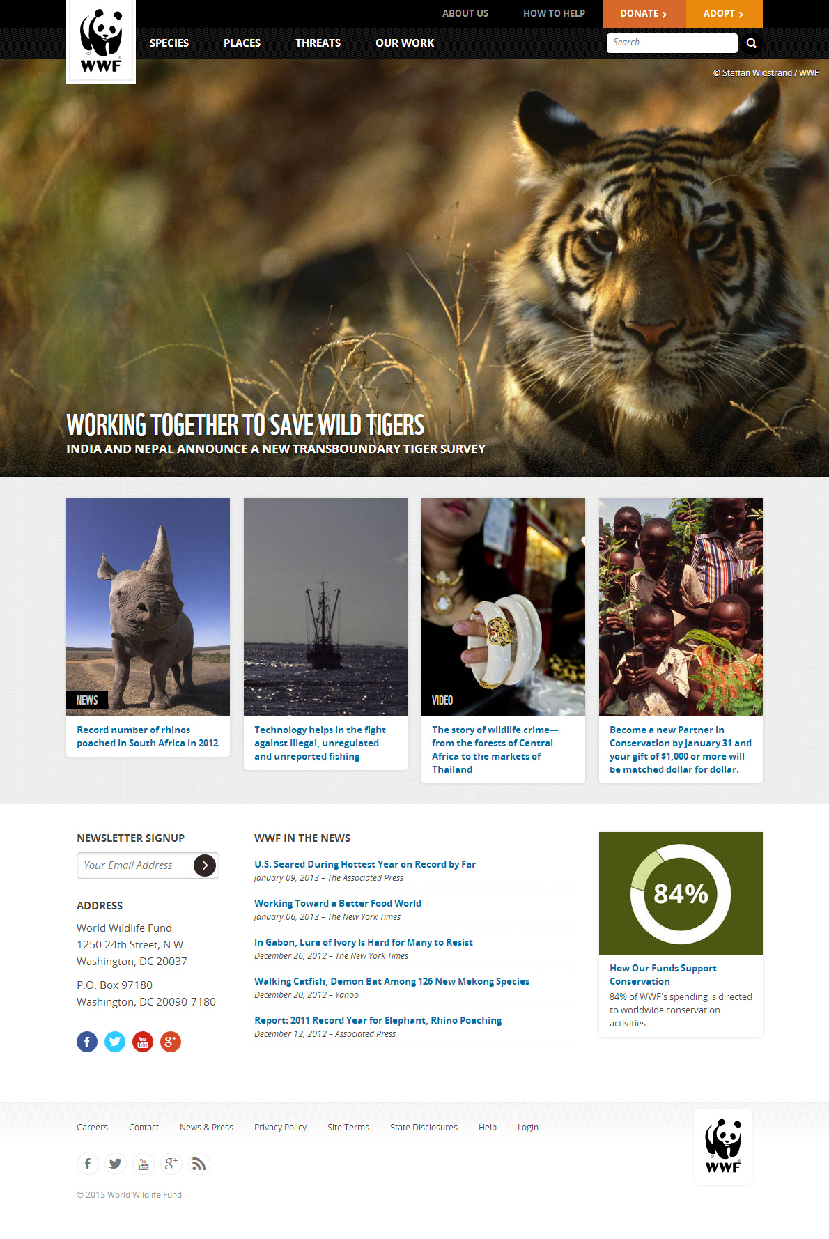 WWF濒危物种保护世界野生动物基金