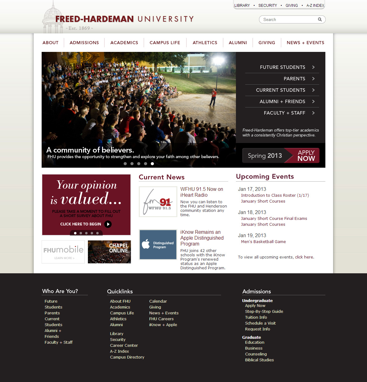 弗里德哈德曼大学网站
