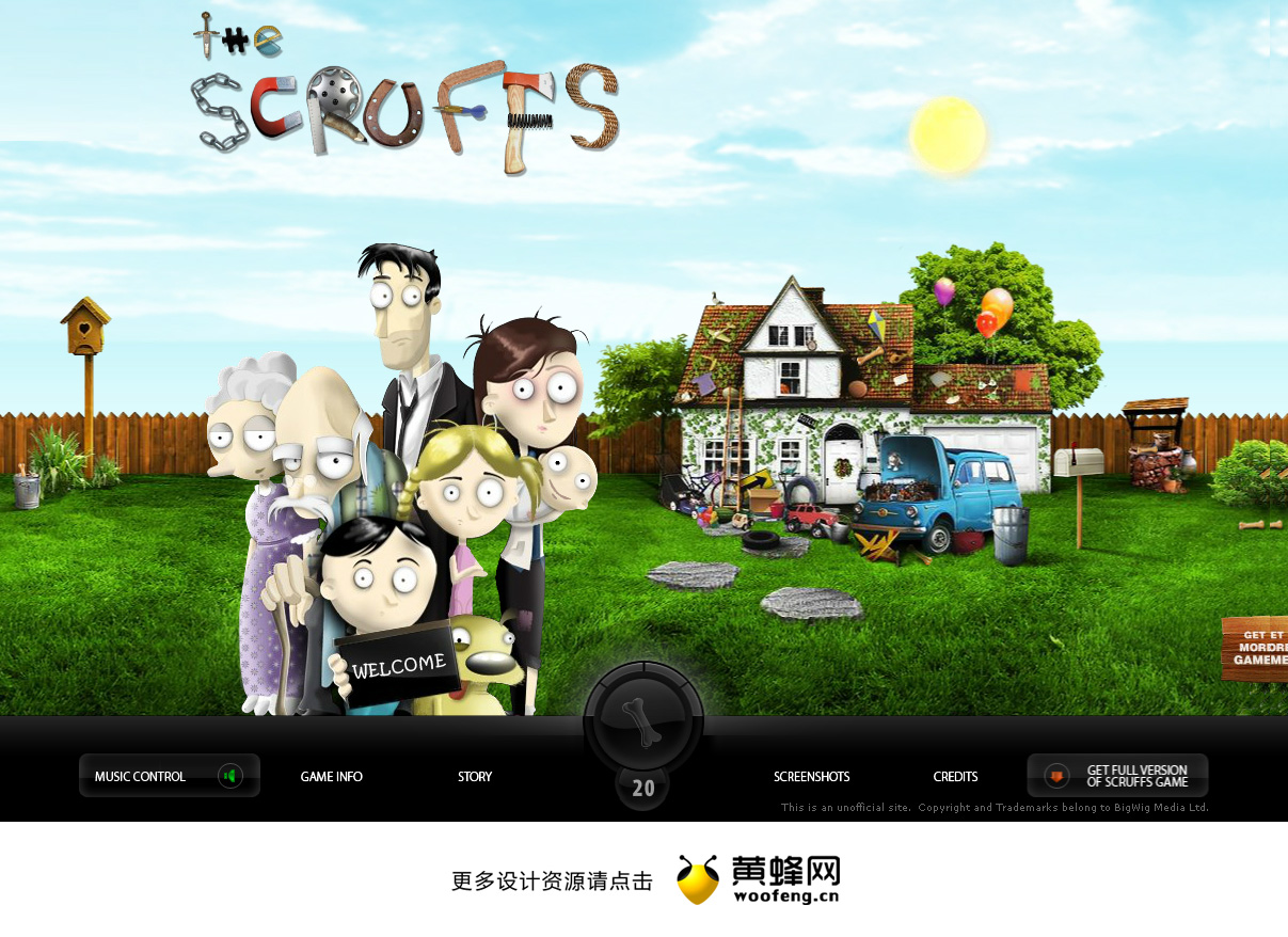 Scruffs游戏：非官方网站