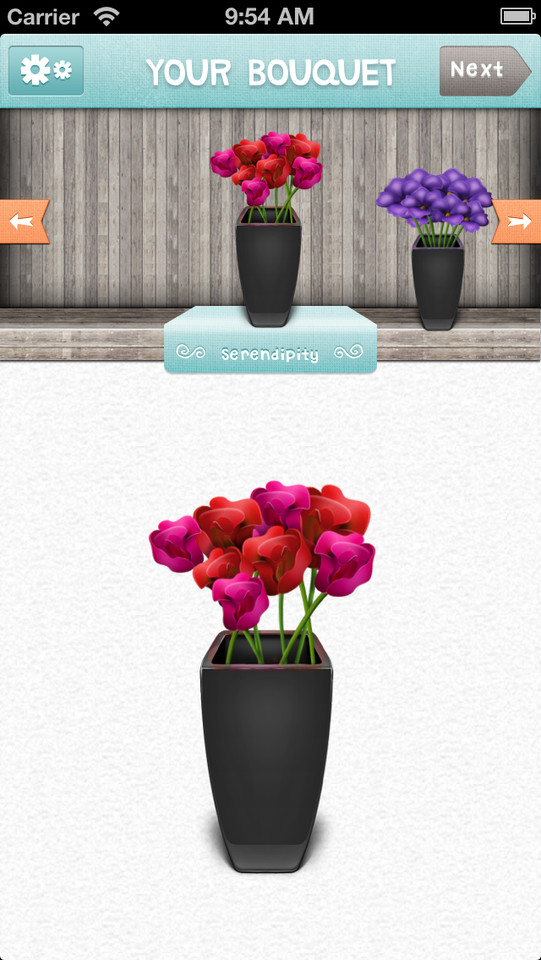 Flowerly送花应用程序界面设计