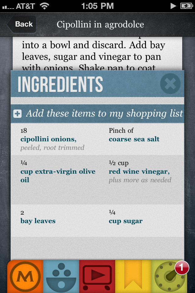 马里奥巴塔利厨师App界面设计