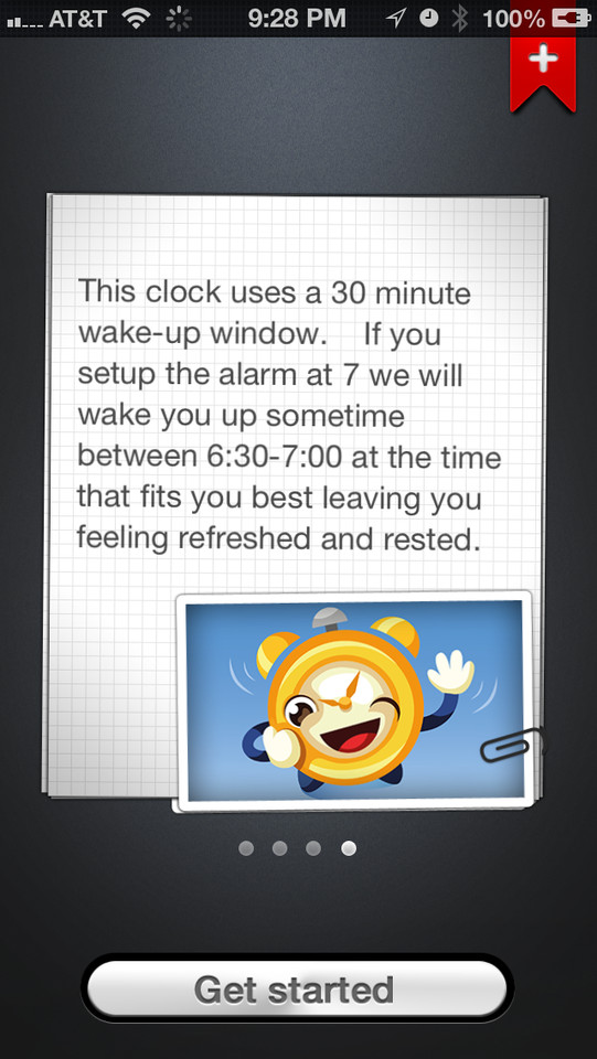 睡眠闹钟手机应用界面设计，来源自黄蜂网https://woofeng.cn/