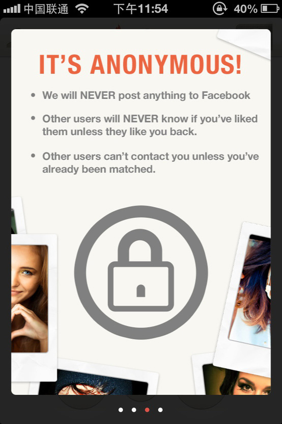 Tinder交友应用程序引导说明界面设计欣赏，来源自黄蜂网https://woofeng.cn/mobile