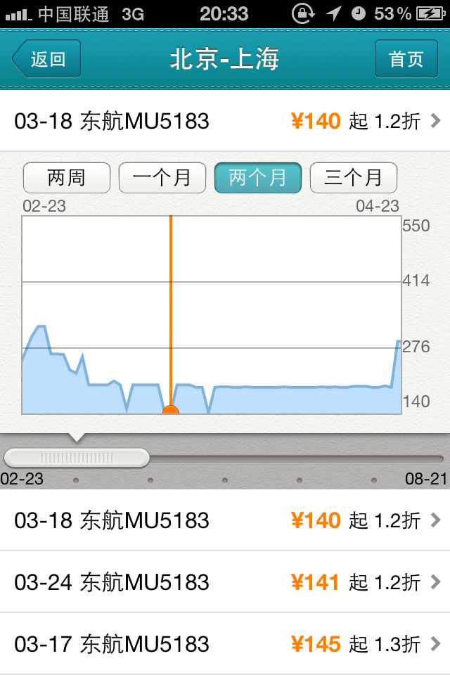 去哪儿旅行手机客户端界面设计欣赏，来源自黄蜂网https://woofeng.cn/mobile