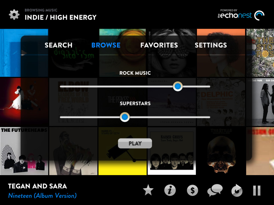 音乐猎人音乐iPad应用程序界面设计，来源自黄蜂网https://woofeng.cn/ipad/