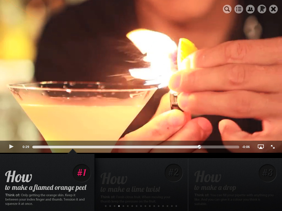 Ushake鸡尾酒视频教程制作iPad应用界面设计，来源自黄蜂网https://woofeng.cn/ipad/