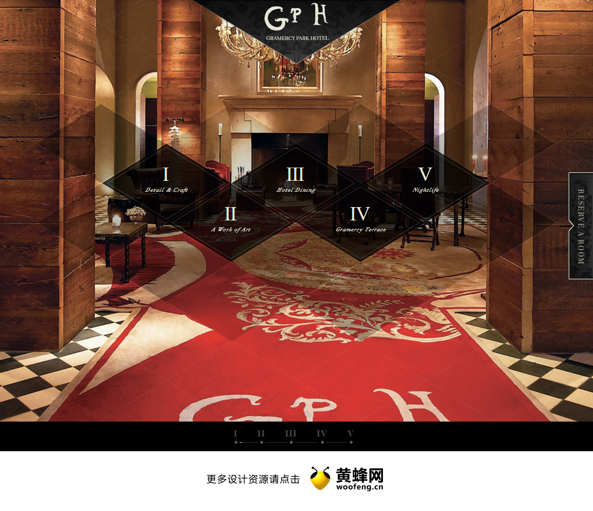 Gramercy Park Hotel酒店官方网站，来源自黄蜂网https://woofeng.cn/web/