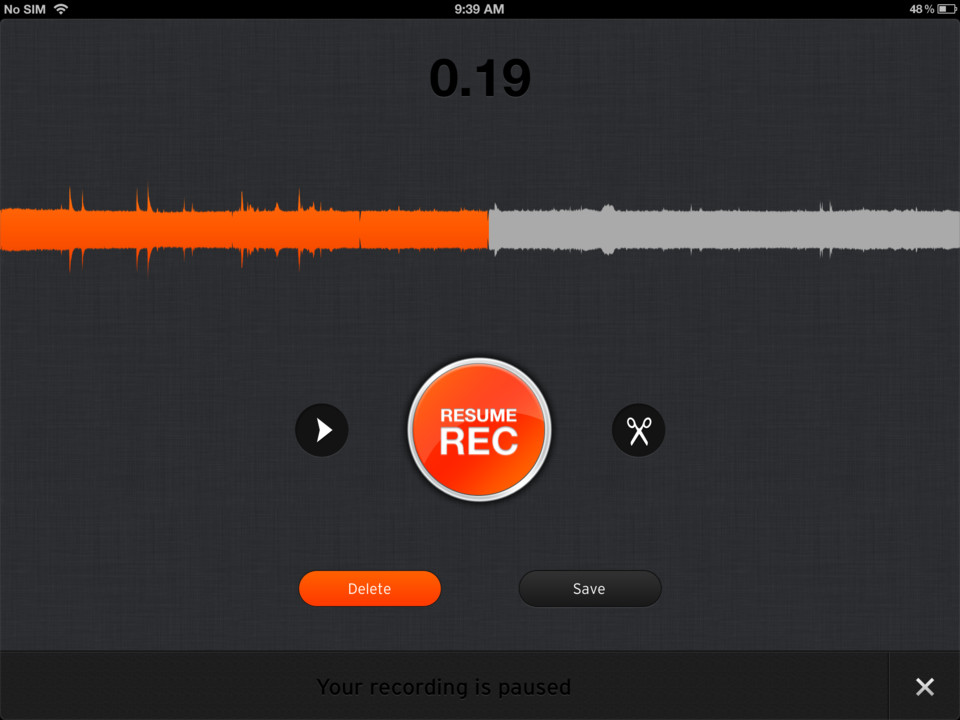 SoundCloud音乐平台iPad应用界面设计，来源自黄蜂网https://woofeng.cn/ipad/