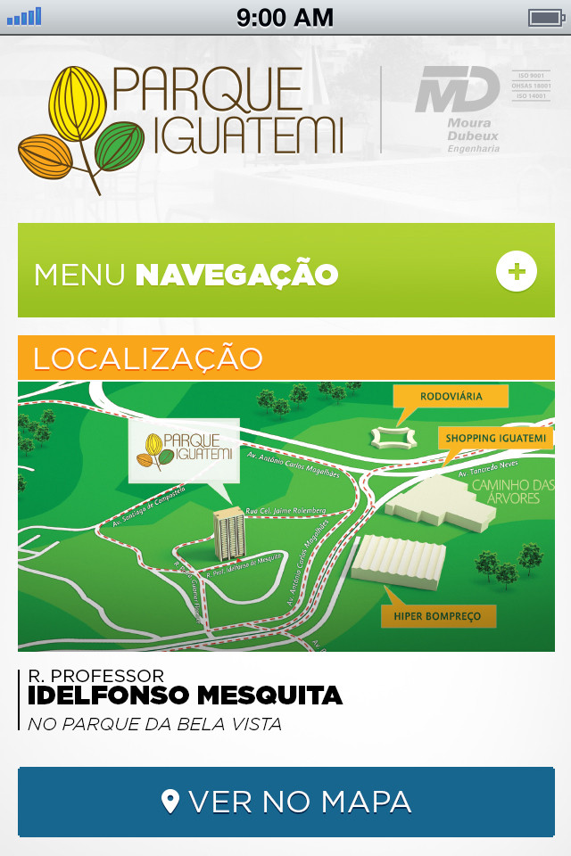 Parque Iguatemi商业手机应用界面设计，来源自黄蜂网https://woofeng.cn/mobile/