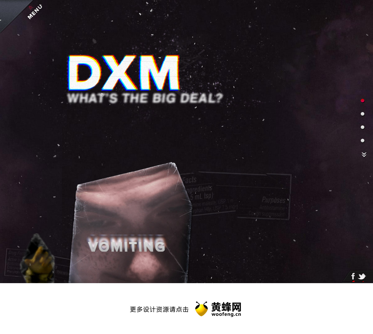 DXM的故事，来源自黄蜂网https://woofeng.cn/web/