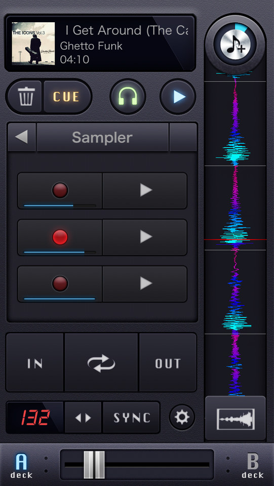 Cloud DJ音乐手机应用界面设计，来源自黄蜂网https://woofeng.cn/mobile/