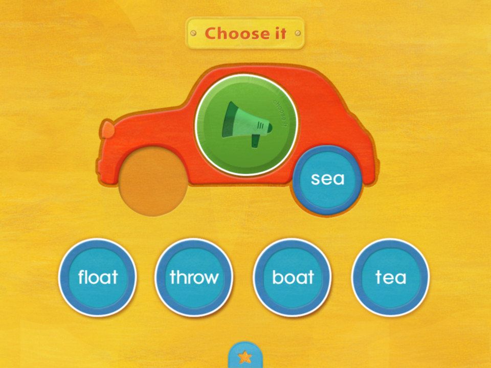 Phonics Fun Readers拼音学习iPad应用界面设计，来源自黄蜂网https://woofeng.cn/ipad/