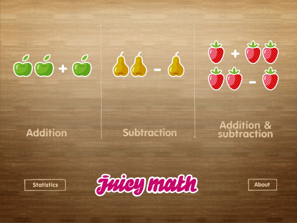Juicy数学iPad教育应用界面设计，来源自黄蜂网https://woofeng.cn/ipad/