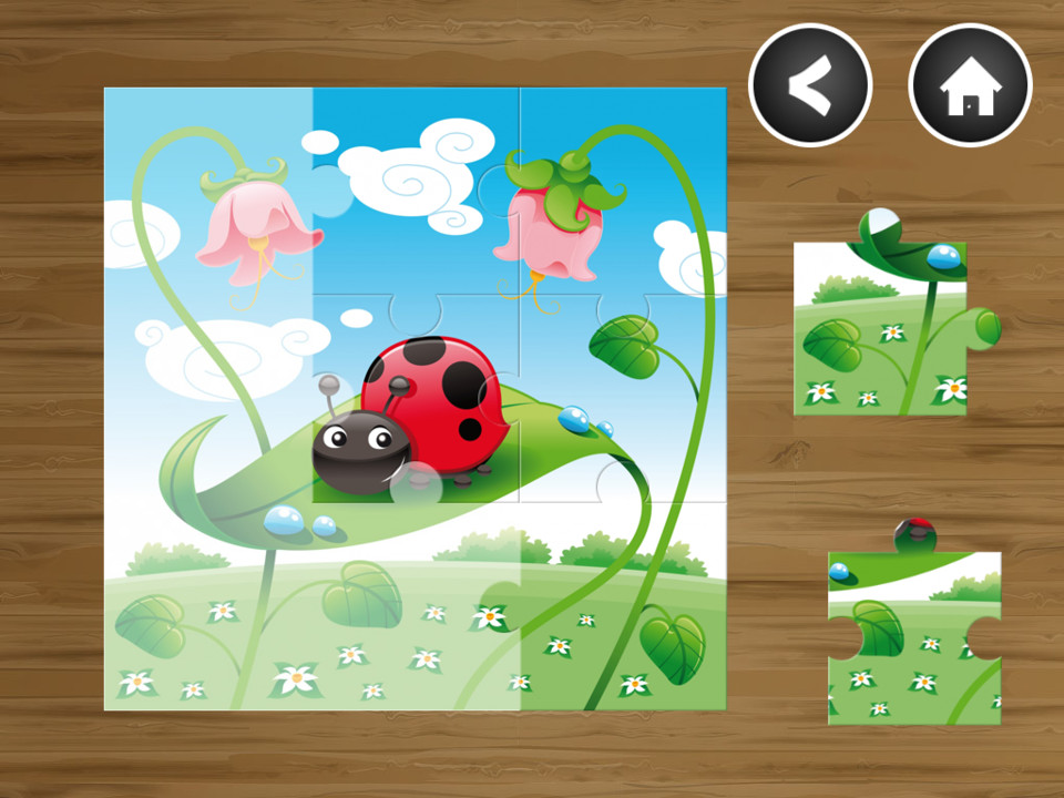 儿童的乐趣益智游戏iPad界面设计，来源自黄蜂网https://woofeng.cn/ipad/