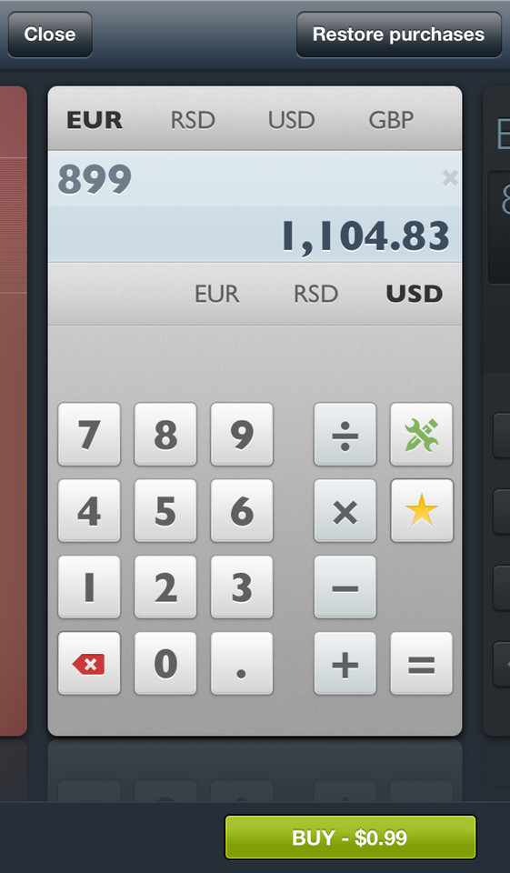 Banca银行货币转换器搜索界面设计，来源自黄蜂网https://woofeng.cn/mobile/