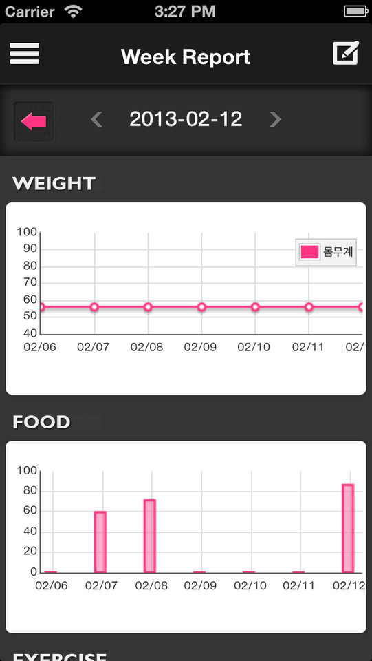 Slite饮食健康手机应用界面设计，来源自黄蜂网https://woofeng.cn/mobile/