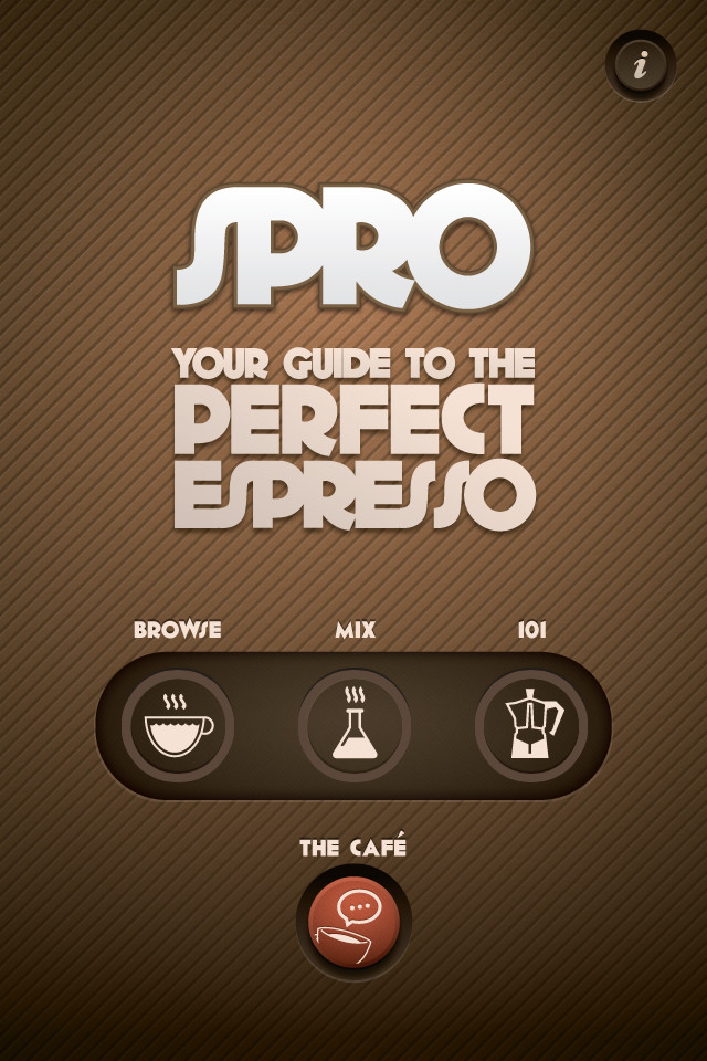 Spro咖啡师的知识手机应用界面设计，来源自黄蜂网https://woofeng.cn/mobile/