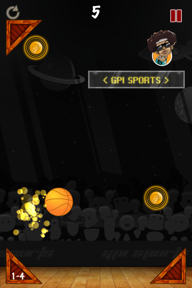 Basketball Sandbox II手机游戏界面设计，来源自黄蜂网https://woofeng.cn/mobile/