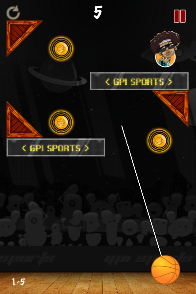 Basketball Sandbox II手机游戏界面设计，来源自黄蜂网https://woofeng.cn/mobile/