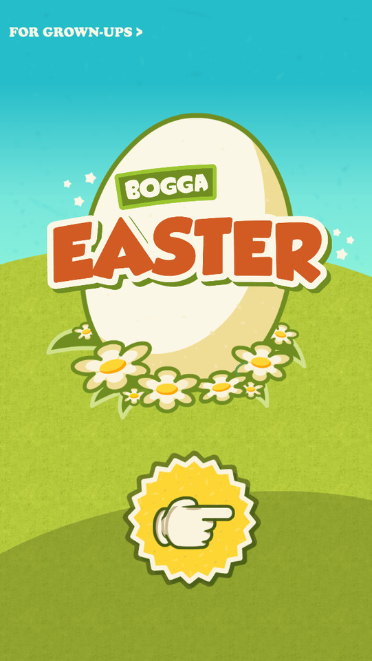 Bogga复活节教育应用手机界面设计，来源自黄蜂网https://woofeng.cn/mobile/