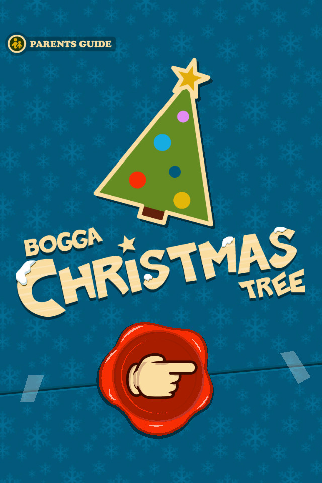 Bogga圣诞树手机应用界面设计，来源自黄蜂网https://woofeng.cn/mobile/