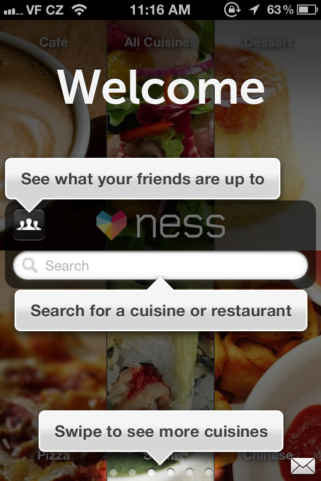 新版Ness应用程序引导页设计，来源自黄蜂网https://woofeng.cn/mobile/
