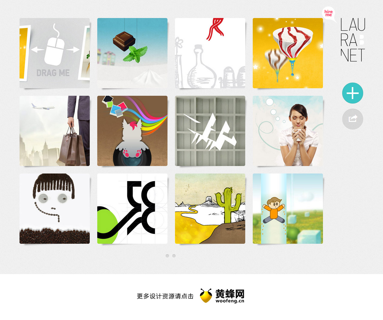 LAURA BAFFARI自由图形和网页设计师，来源自黄蜂网https://woofeng.cn/
