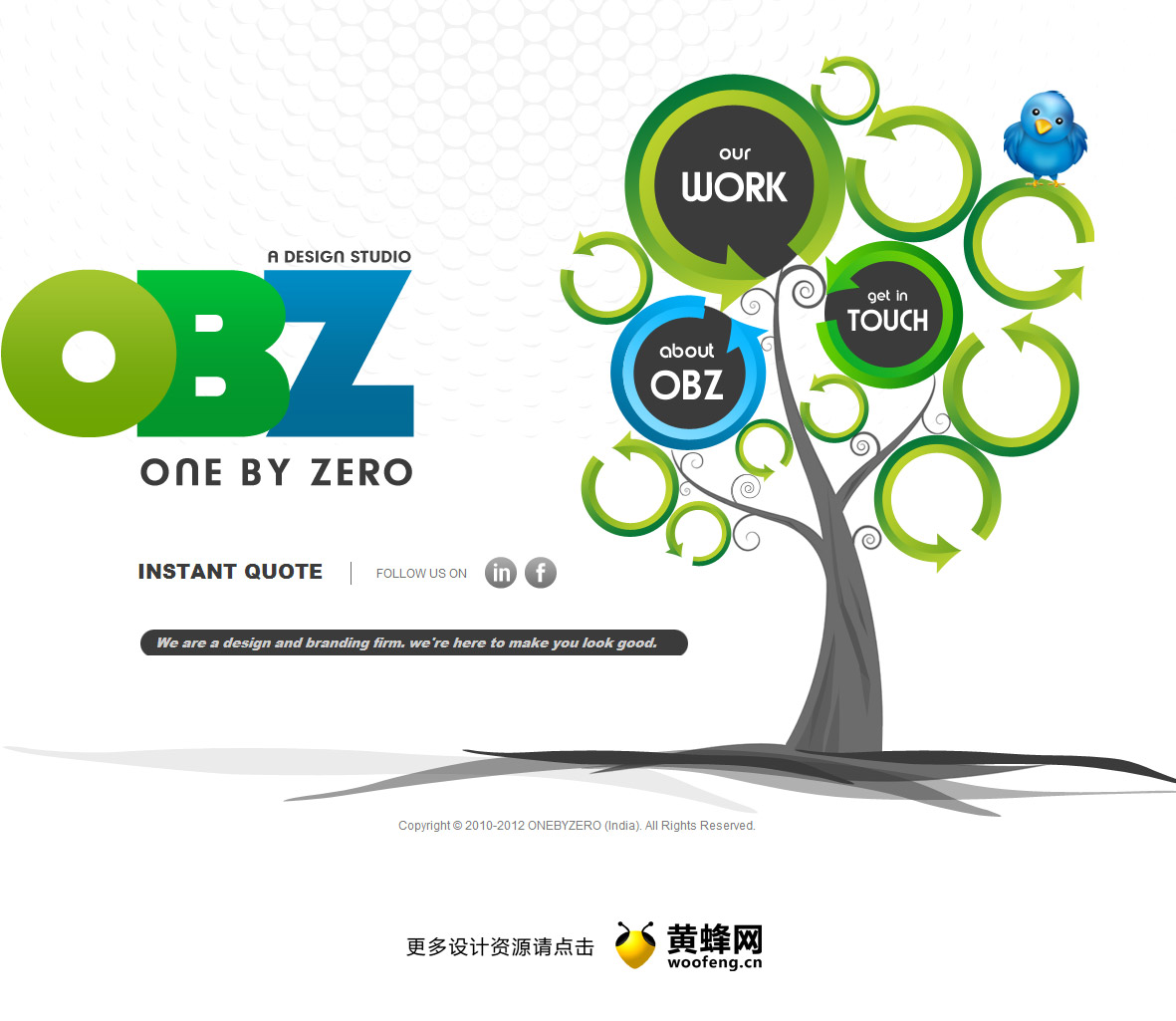 OneByZero网页设计公司，来源自黄蜂网https://woofeng.cn/