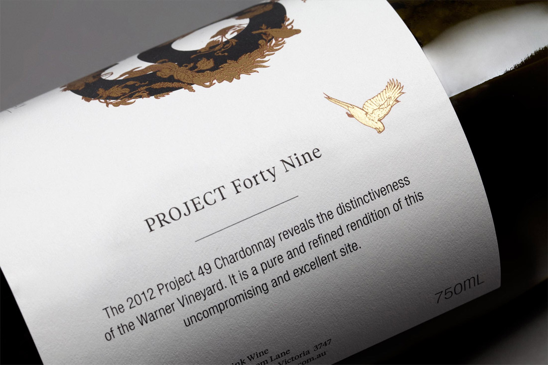 Pro­ject 49葡萄酒包装设计欣赏，来源自黄蜂网https://woofeng.cn/