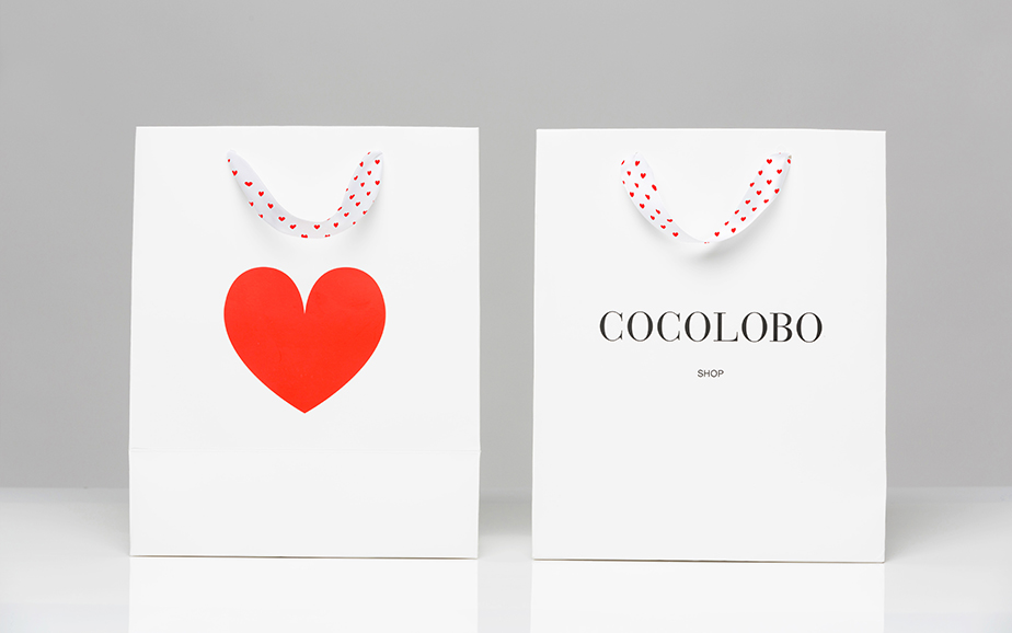 Cocolobo时尚女性品牌VI设计欣赏，来源自黄蜂网https://woofeng.cn/