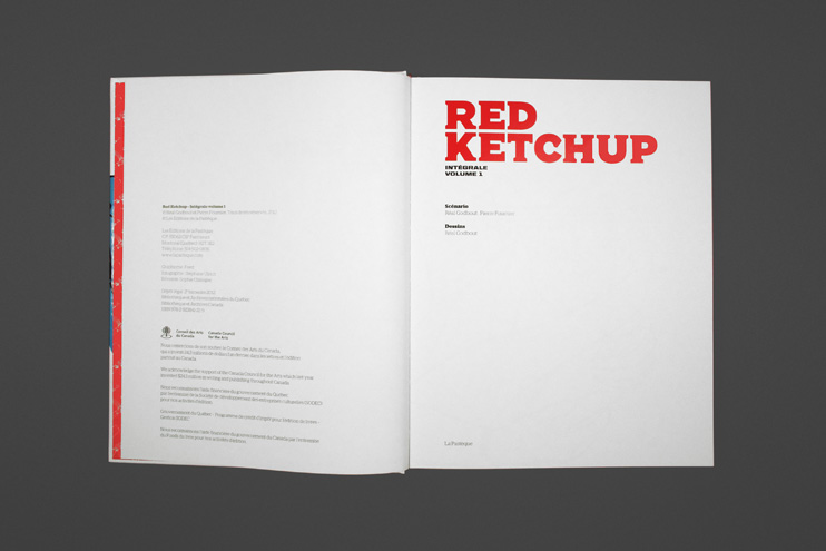Red Ketchup画册设计欣赏，来源自黄蜂网https://woofeng.cn/