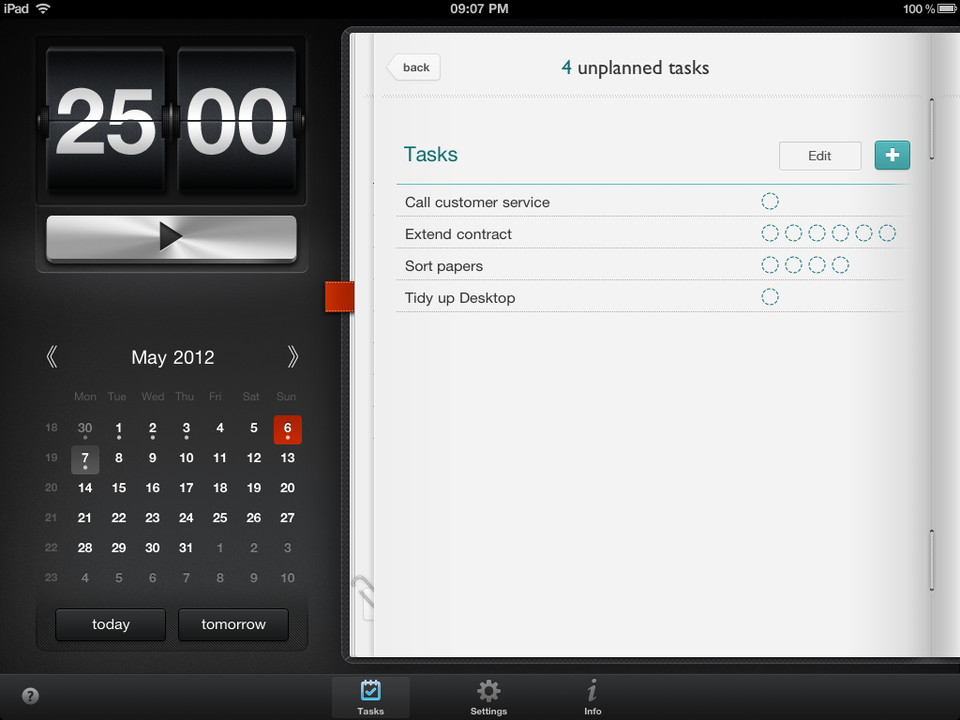 FocusCoach时间管理工具iPad应用，来源自黄蜂网https://woofeng.cn/