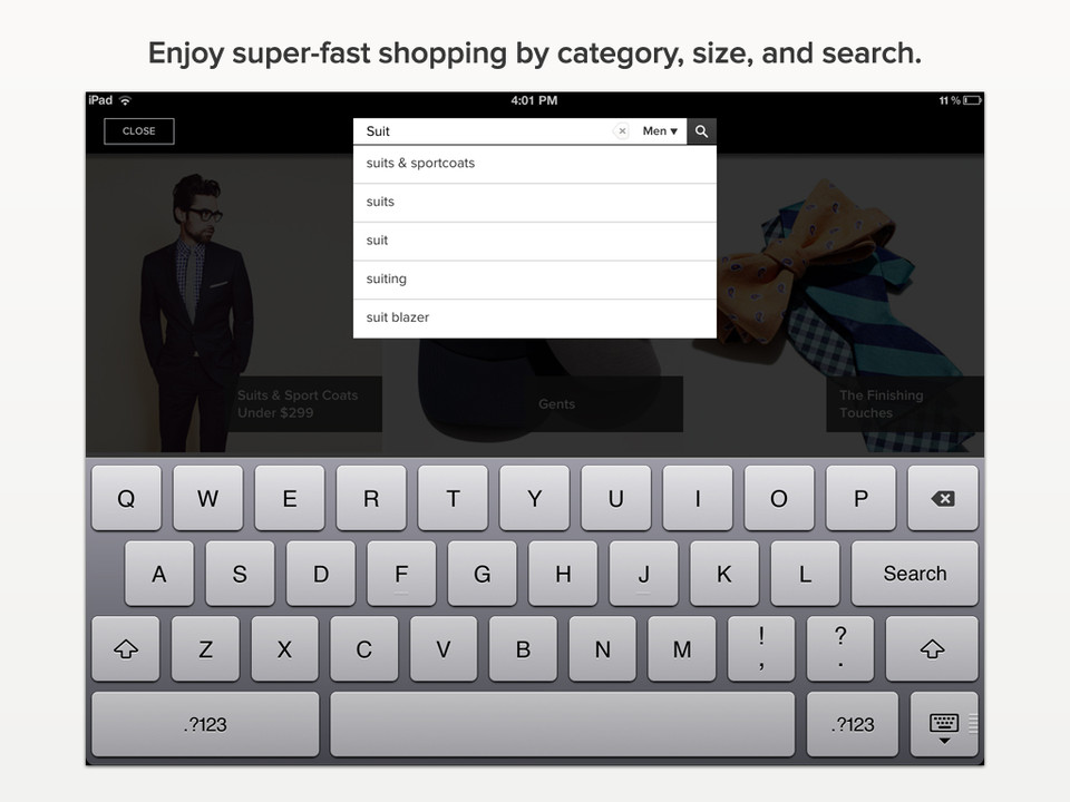 Gilt iPad购物应用，来源自黄蜂网https://woofeng.cn/