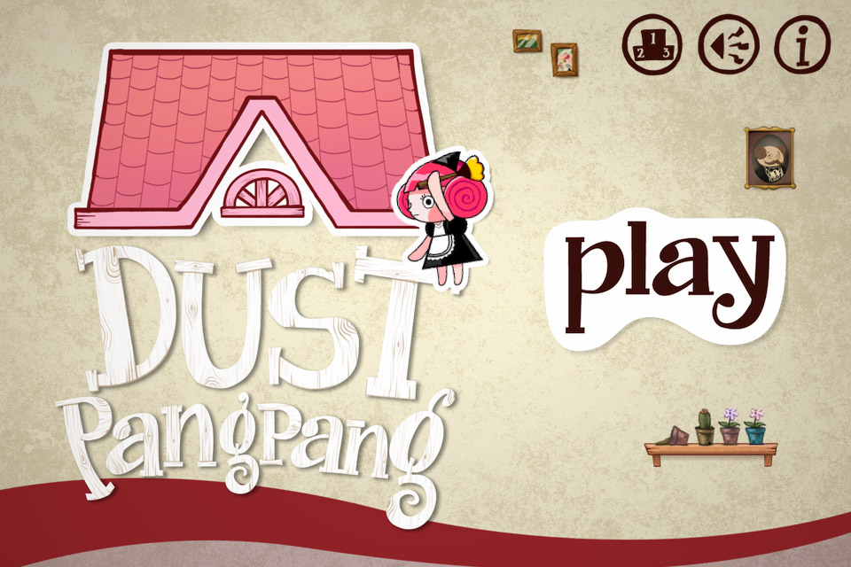 Dust PangPang手机游戏界面，来源自黄蜂网https://woofeng.cn/