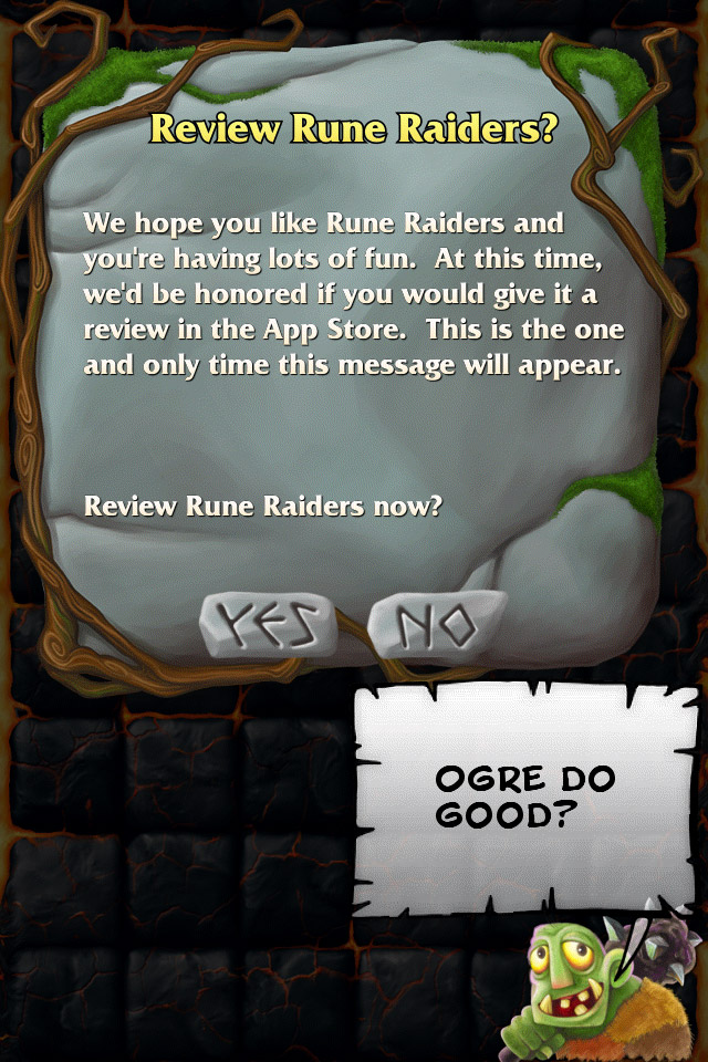 Rune Raiders手机游戏界面，来源自黄蜂网https://woofeng.cn/