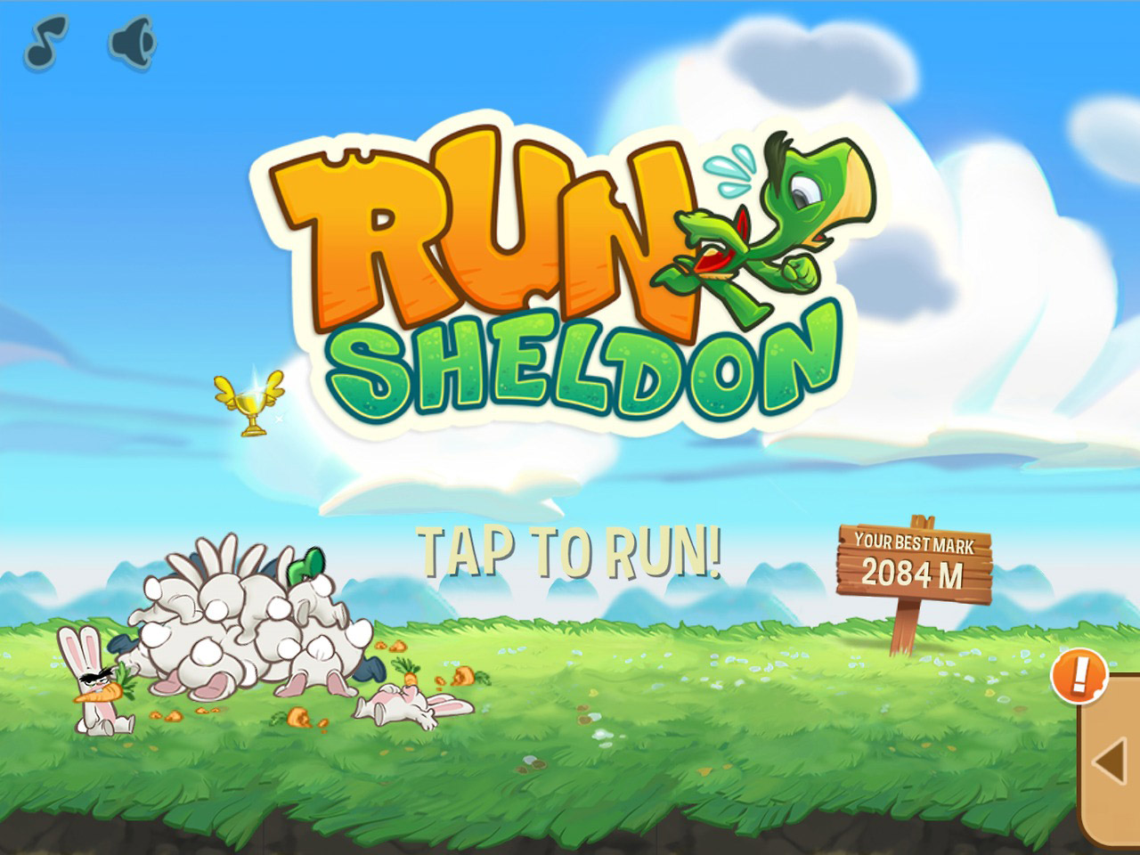 Run Sheldon! iPad游戏应用，来源自黄蜂网https://woofeng.cn/