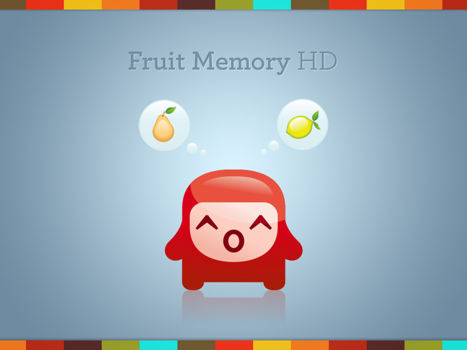 Fruit Memory ipad匹配游戏应用，来源自黄蜂网https://woofeng.cn/