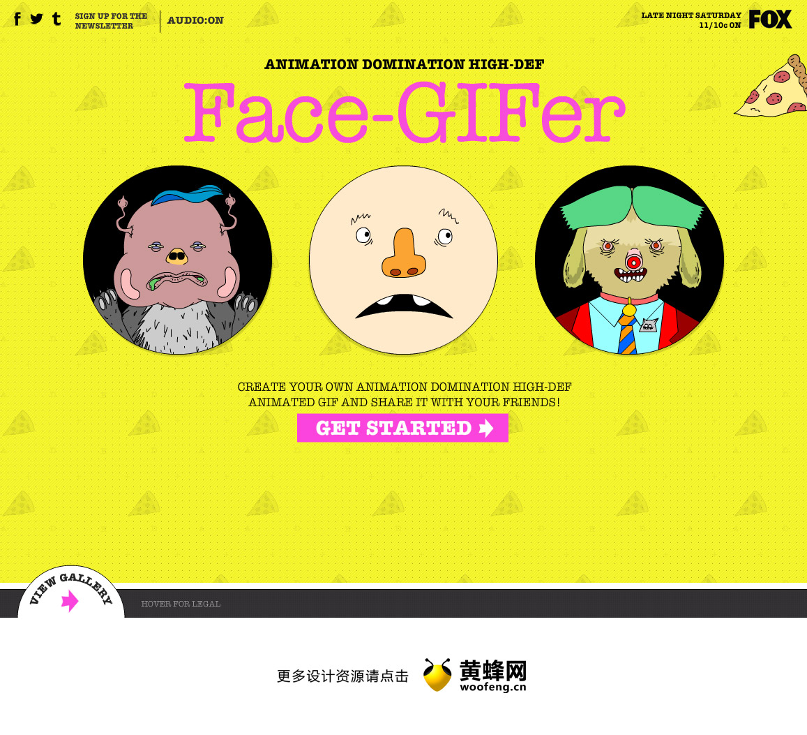 Face-GIF，来源自黄蜂网https://woofeng.cn/