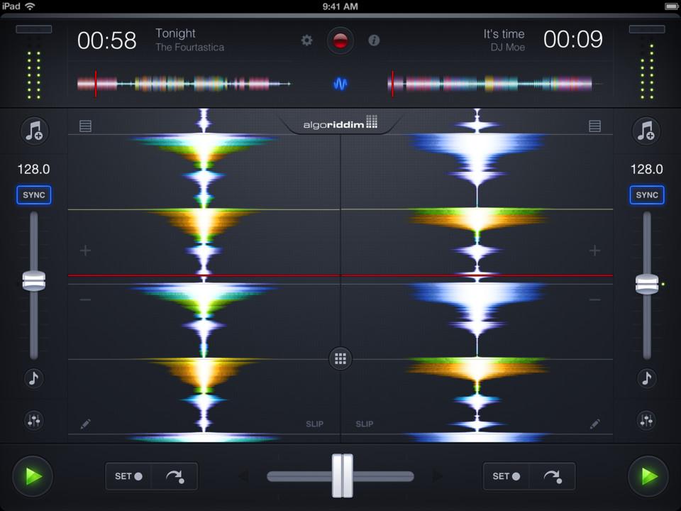 djay 2 iPad音乐应用，来源自黄蜂网https://woofeng.cn/